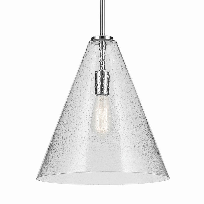 Kichler 42200CHCS One Light Pendant, Chrome (2)