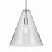 Kichler 42200CHCS One Light Pendant, Chrome (2)
