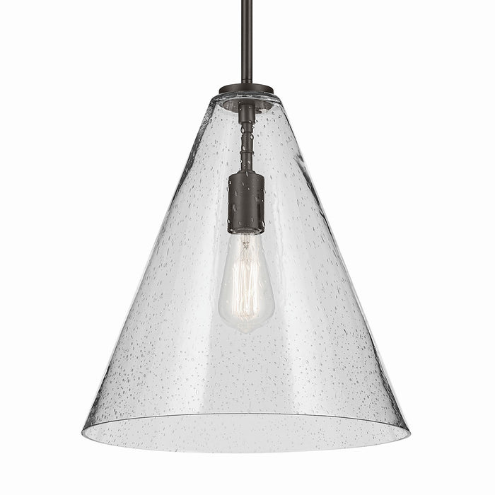 Kichler 42200OZCS One Light Pendant, Olde Bronze (2)