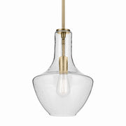 Kichler 42141NBRCS One Light Pendant, Natural Brass (2)