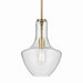 Kichler 42141NBRCS One Light Pendant, Natural Brass (2)