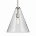 Kichler 42200NICS One Light Pendant, Brushed Nickel (2)