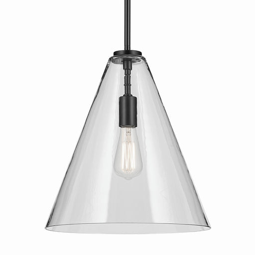 Kichler 42200BK One Light Pendant, Black (2)