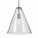 Kichler 42200CH One Light Pendant, Chrome (2)