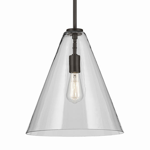 Kichler 42200OZ One Light Pendant, Olde Bronze (2)
