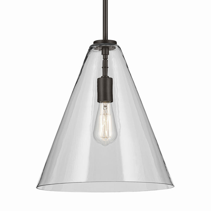 Kichler 42200OZ One Light Pendant, Olde Bronze (2)