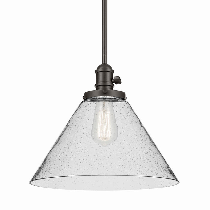 Kichler 43905OZ One Light Pendant, Olde Bronze (2)