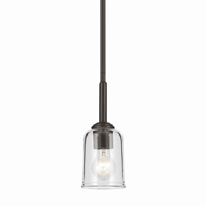 Kichler 43674OZCLR One Light Mini Pendant, Olde Bronze (2)