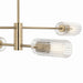 Kichler 52681CPZ Four Light Linear Chandelier, Champagne Bronze (2)