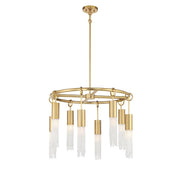 Savoy House 1-1366-8-322 Eight Light Chandelier, Warm Brass (3)