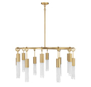 Savoy House 1-1367-12-322 12 Light Chandelier, Warm Brass (2)