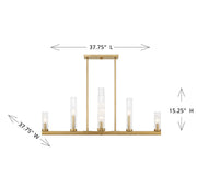 Savoy House 1-2635-9-322 Nine Light Chandelier, Warm Brass (6)
