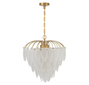 Savoy House 1-3508-6-322 Six Light Chandelier, Warm Brass (2)