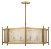 Savoy House 1-3803-8-322 Eight Light Chandelier, Warm Brass (2)
