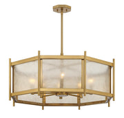 Savoy House 1-3803-8-322 Eight Light Chandelier, Warm Brass (5)