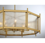 Savoy House 1-3803-8-322 Eight Light Chandelier, Warm Brass (6)