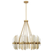 Savoy House 1-9105-8-322 Eight Light Chandelier, Warm Brass (2)