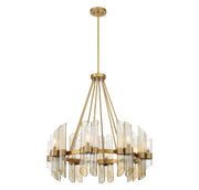 Savoy House 1-9105-8-322 Eight Light Chandelier, Warm Brass (3)