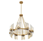 Savoy House 1-9105-8-322 Eight Light Chandelier, Warm Brass (4)