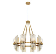 Savoy House 1-9105-8-322 Eight Light Chandelier, Warm Brass (5)