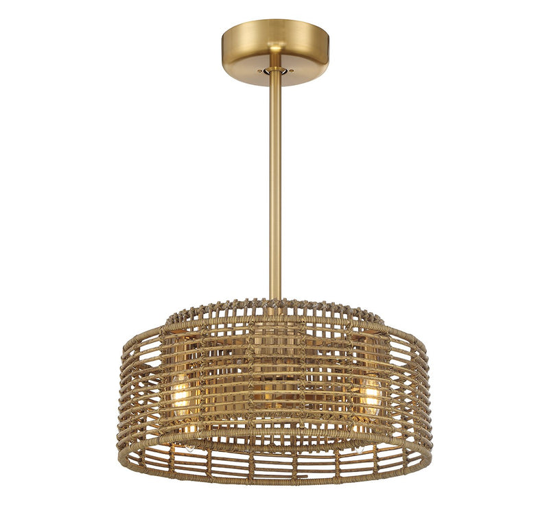 Savoy House 20-FD-155-322 LED Fan D'Lier, Warm Brass (3)