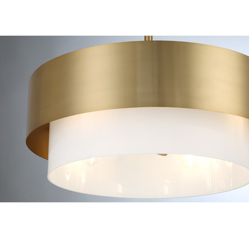 Savoy House 22-FD-445-322 LED Fan D'Lier, Warm Brass (5)