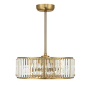 Savoy House 23-FD-245-322 LED Fan D'Lier, Warm Brass (2)