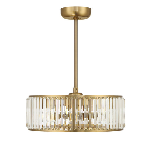Savoy House 23-FD-245-322 LED Fan D'Lier, Warm Brass (2)