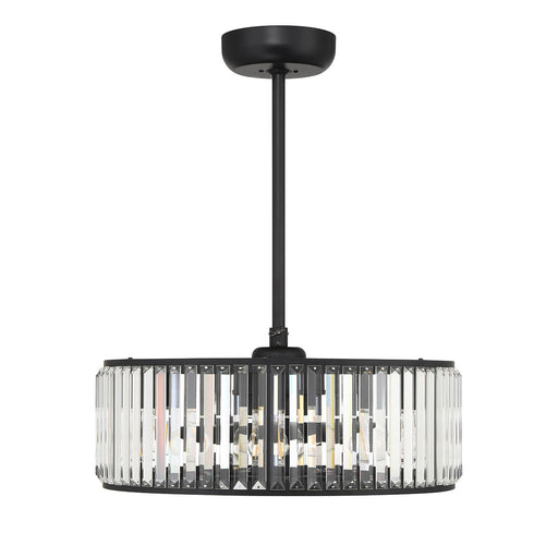 Savoy House 23-FD-245-89 LED Fan D'Lier, Matte Black (2)