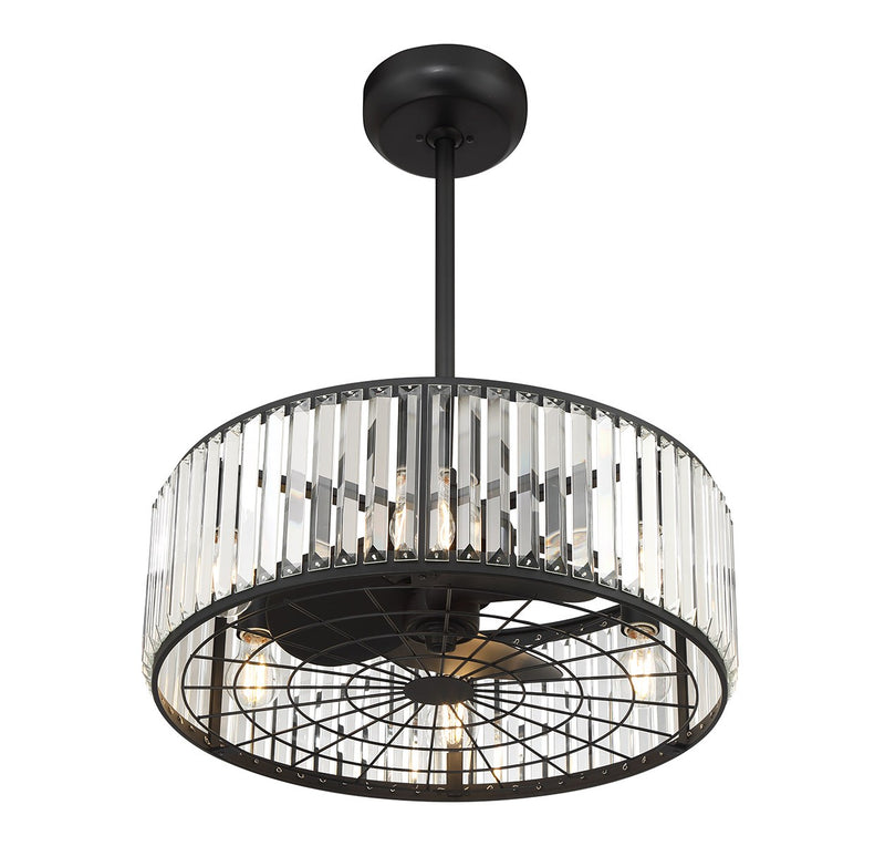 Savoy House 23-FD-245-89 LED Fan D'Lier, Matte Black (4)