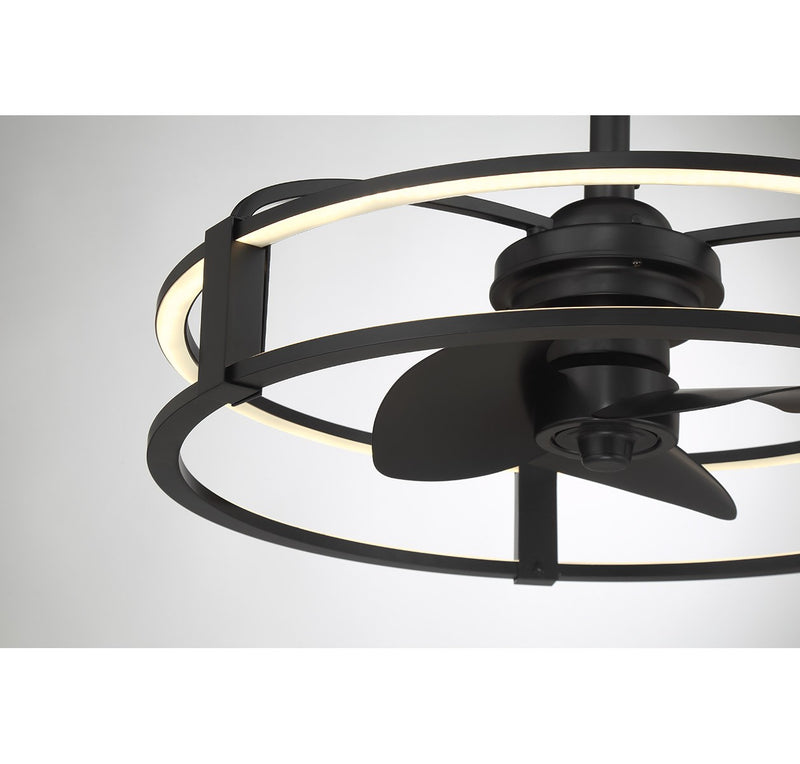 Savoy House 23-FD-645-89 LED Fan D'Lier, Matte Black (6)
