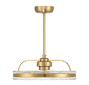 Savoy House 24-FD-555-322 LED Fan D'Lier, Warm Brass (2)