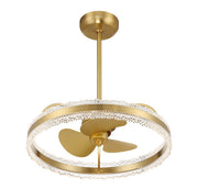 Savoy House 24-FD-555-322 LED Fan D'Lier, Warm Brass (4)