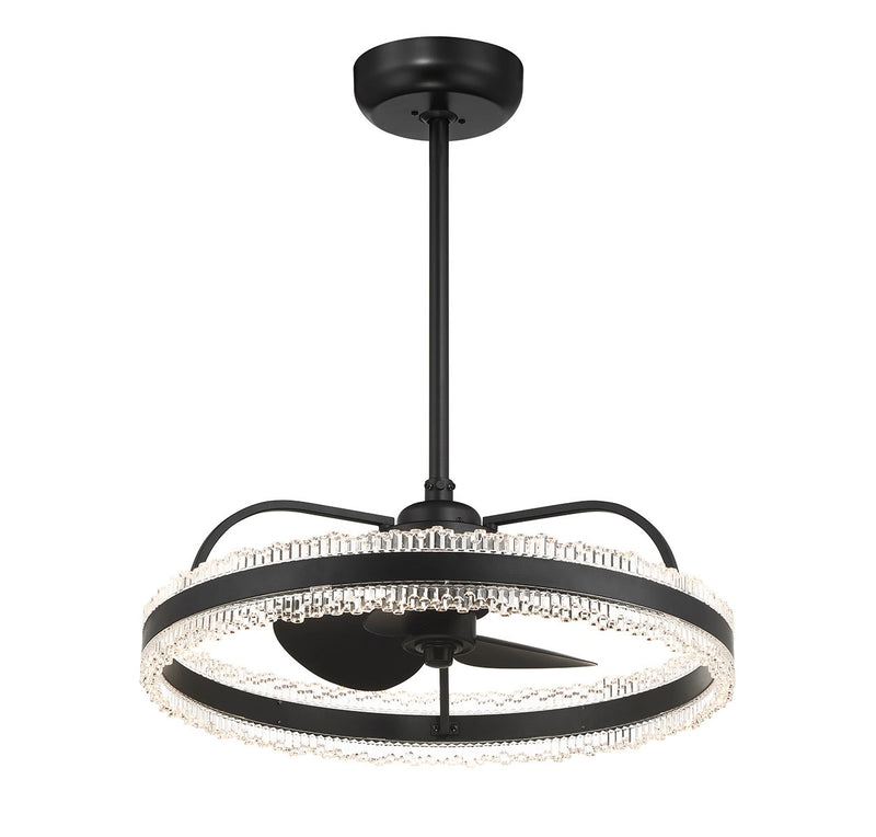 Savoy House 24-FD-555-89 LED Fan D'Lier, Matte Black (3)