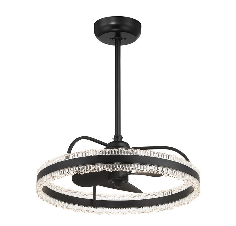 Savoy House 24-FD-555-89 LED Fan D'Lier, Matte Black (5)