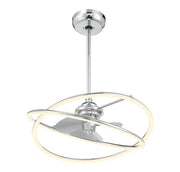 Savoy House 24-FD-745-11 LED Fan D'Lier, Polished Chrome (4)