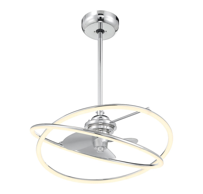 Savoy House 24-FD-745-11 LED Fan D'Lier, Polished Chrome (4)