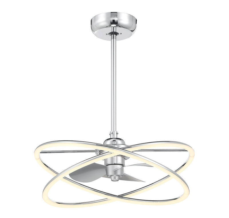 Savoy House 24-FD-745-11 LED Fan D'Lier, Polished Chrome (5)