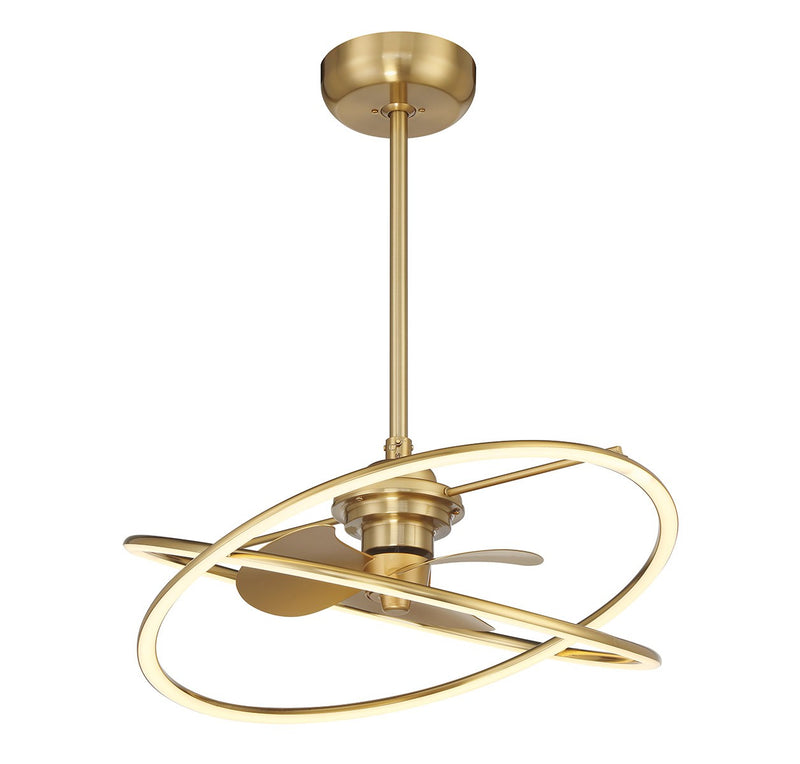 Savoy House 24-FD-745-322 LED Fan D'Lier, Warm Brass (3)