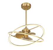 Savoy House 24-FD-745-322 LED Fan D'Lier, Warm Brass (4)
