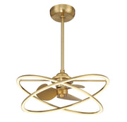Savoy House 24-FD-745-322 LED Fan D'Lier, Warm Brass (5)