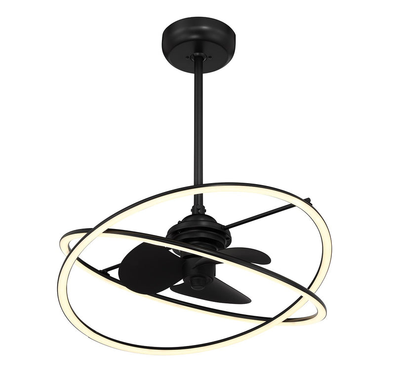 Savoy House 24-FD-745-89 LED Fan D'Lier, Matte Black (4)