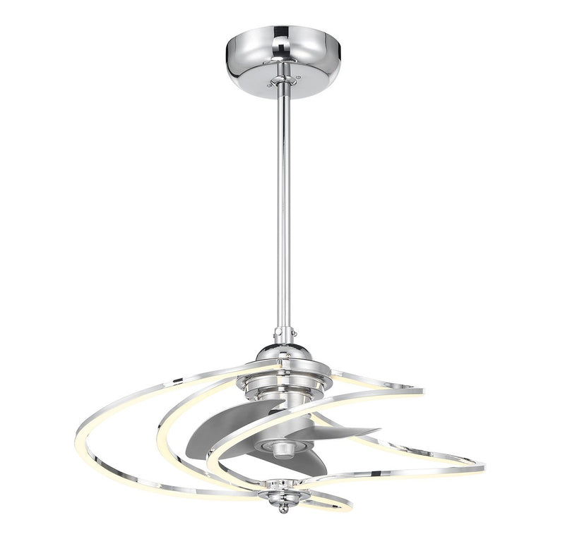 Savoy House 24-FD-945-11 LED Fan D'Lier, Polished Chrome (3)