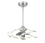 Savoy House 24-FD-945-11 LED Fan D'Lier, Polished Chrome (5)