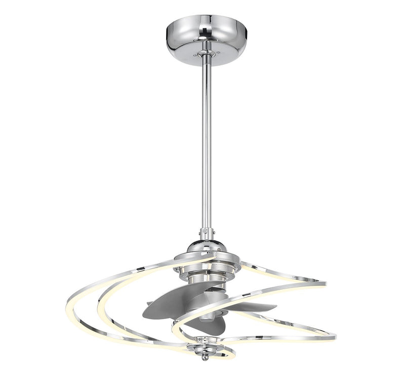 Savoy House 24-FD-945-11 LED Fan D'Lier, Polished Chrome (5)