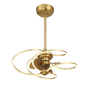 Savoy House 24-FD-945-322 LED Fan D'Lier, Warm Brass (4)