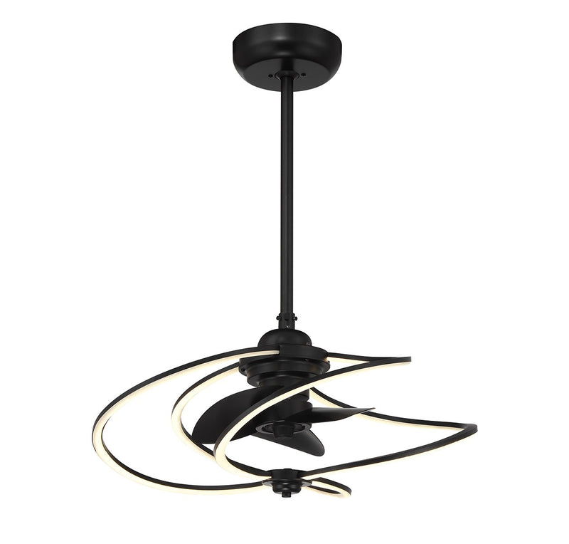 Savoy House 24-FD-945-89 LED Fan D'Lier, Matte Black (3)