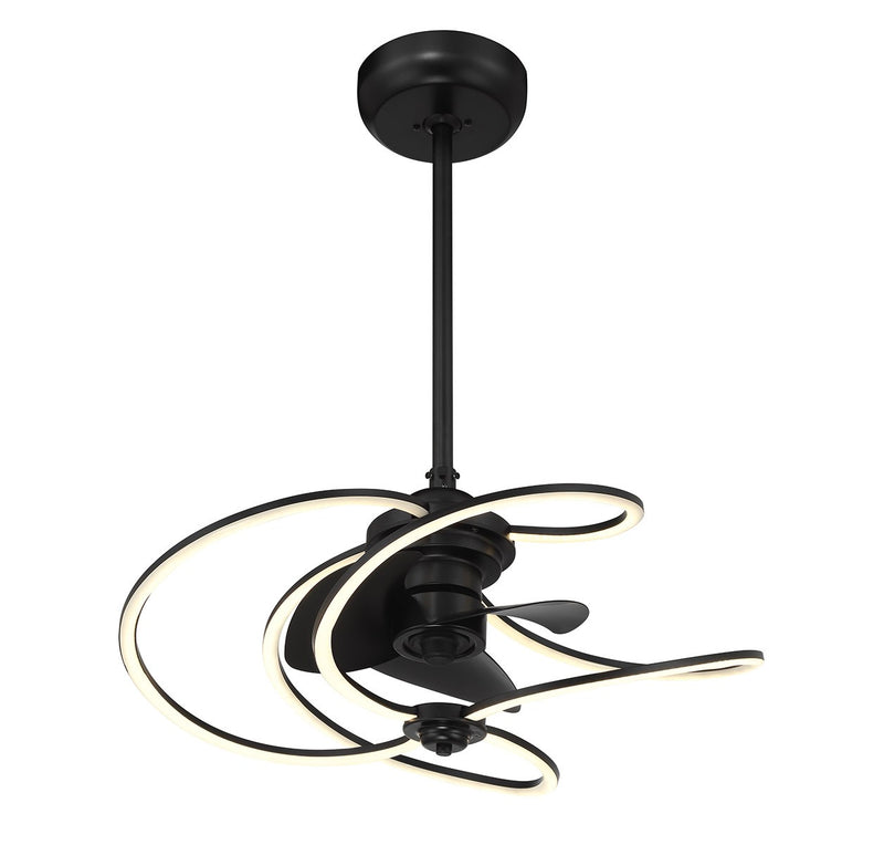 Savoy House 24-FD-945-89 LED Fan D'Lier, Matte Black (4)