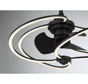 Savoy House 24-FD-945-89 LED Fan D'Lier, Matte Black (6)