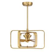 Savoy House 24-FD-955-322 LED Fan D'Lier, Warm Brass (2)